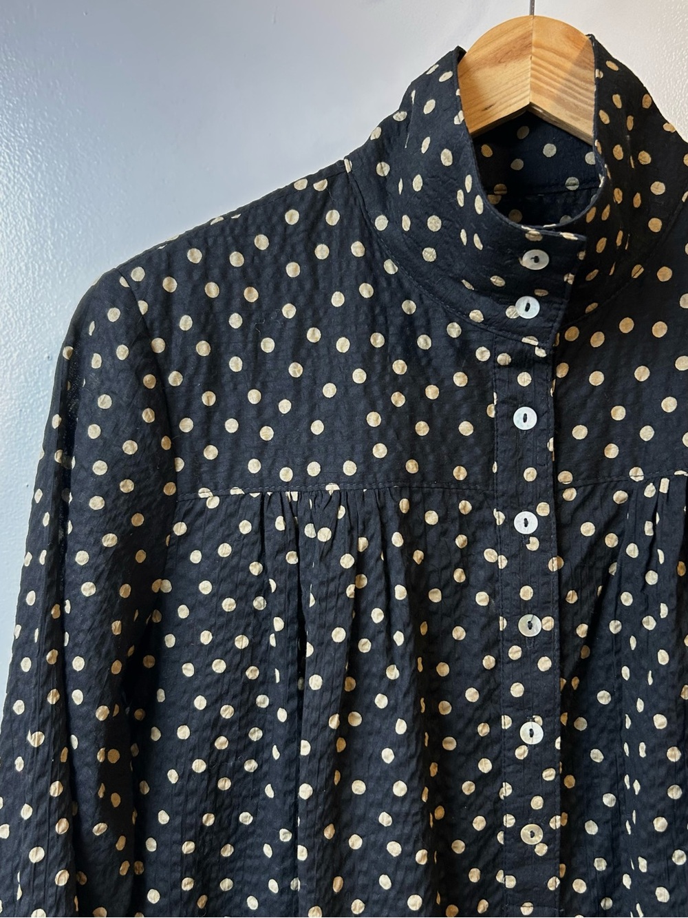 Horses Atelier Toronto High Collar Blouse - Picture 2 of 11